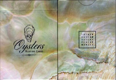 Oysters Marked Playing Cards Poker Size Deck USPCC Custom Limited New Sealed