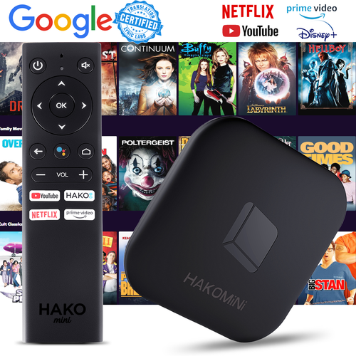 1080P TV BOX 4K HD Streaming Box Voice Control Google Assistant Quad Core 2025