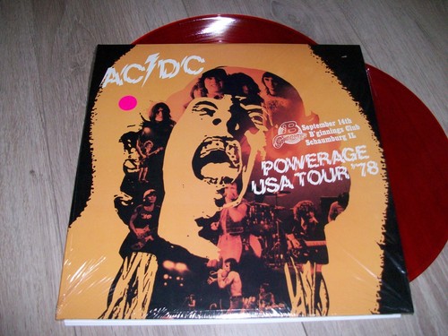 ACDC POWERAGE USA TOUR 78 2 LP COULEURS EXC. ETAT | eBay