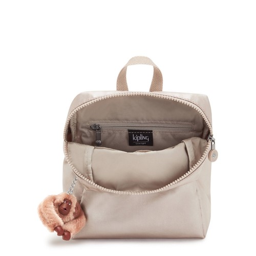 Kipling Daphane Metallic Backpack Authentic (bought in the U.S.) & Brand New - Picture 3 of 6