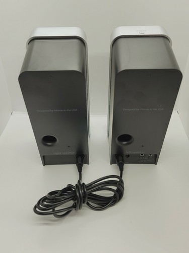 iHome iP71 Computer Stereo System-Dock-iPhone/iPod-Silver USED-NO POWER ADAPTER - Picture 3 of 3