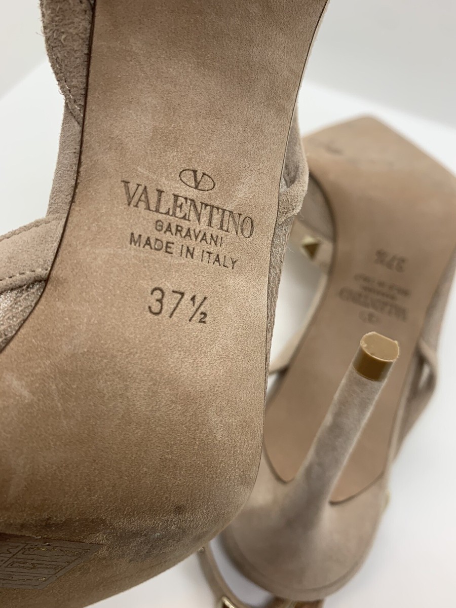 Authentic Valentino Rockstud Mesh Nude Heels Slingback Pumps Authentic Valentino Rockstud Mesh Nude Heels Slingback Pumps