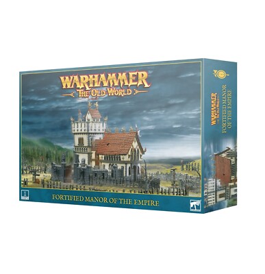Fortified Manor of the Empire Warhammer The Old World Terrain NEW in BOX