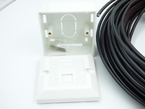 15 MTR Cat6 External Network Extension kit Ethernet cable Kit 100% COPPER - Picture 5 of 6