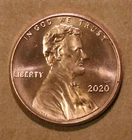 Photo of a 2020-P Lincoln Shield Cent from an eBay listing that sold on Jul 21, 2026