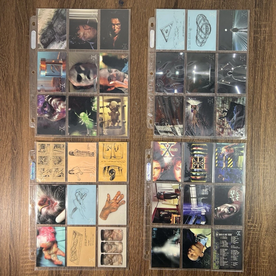 X Files - 500 Trading Card Lot - Series 1 & 2 Etched Hologram Foil-Stamped 1996 - Image 4 of 4