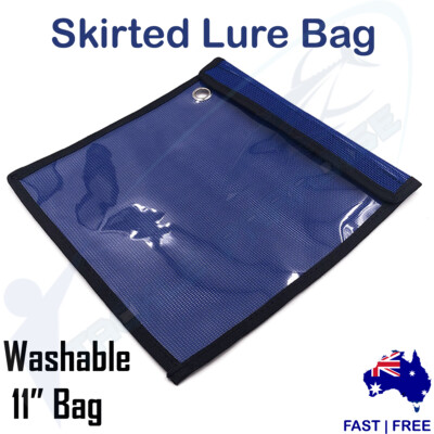 11'' Skirted Lure Bag Game Fishing Lure Roll for Pakula JB Joe Yee Teasers Bart