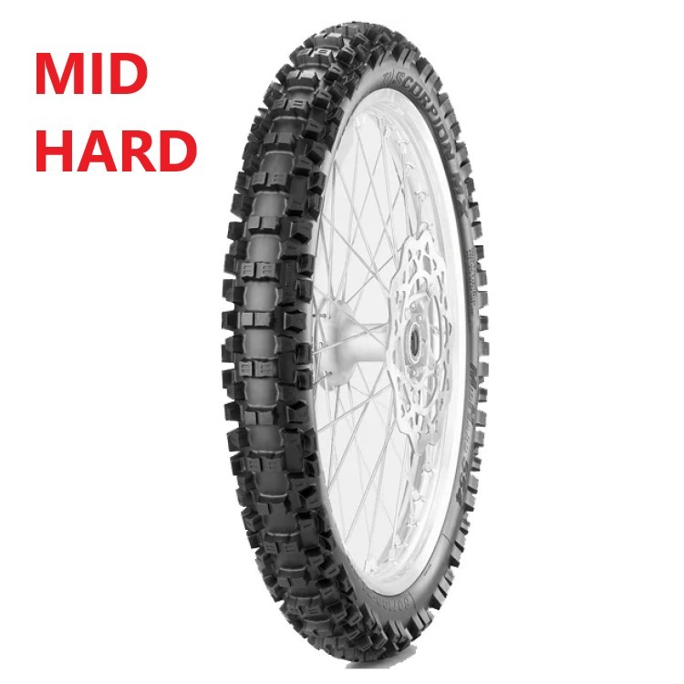 Motorcycle Tyre Pirelli SCORPION MX32 90/100 -21 NHS TT Front Mid Hard KTM