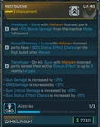 Borderlands 4 • MODDED ENHANCEMENT • Retributive • 3 perks 4 passives • PS PC XB