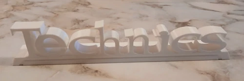 Technics self standing logo, vintage