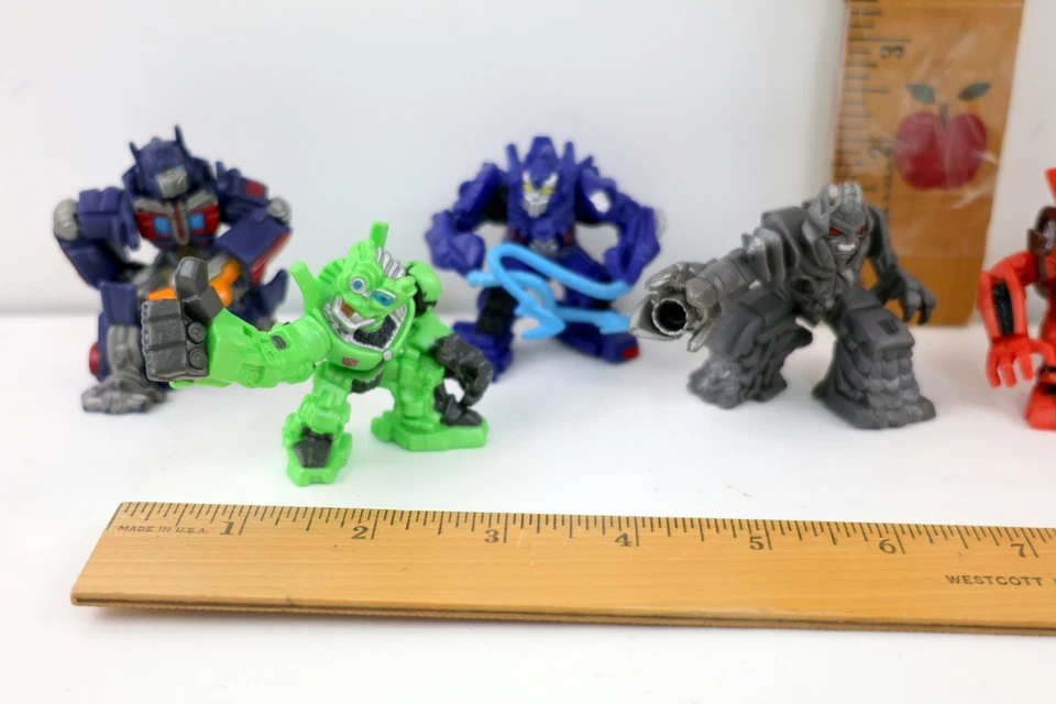 Hasbro ☆TRANSFORMERS ☆ Robot Heroes - Mixed Mini Action Figure Lot of 8 - Image 2 of 4