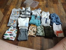 Lot Of Little Boys Mixed Clothing..3/6 ,6/9... Total Of 17 Piece's I Will Also T