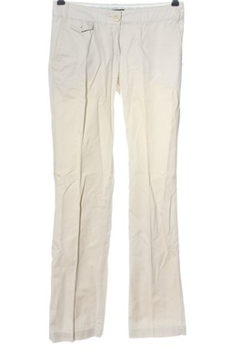 MANGO BASICS Stoffhose Damen Hose Gr. DE 34 wollweiß Casual-Look