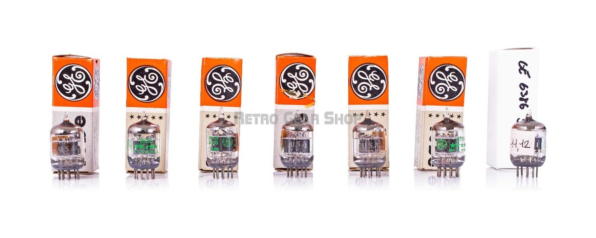 General Electric GE 5-Star 6386 Vintage Tubes for Fairchild 660