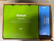 iRobot Roomba s9+ Self-Emptying Robot Vacuum & Black Braava Jet m6 Robot Mop...