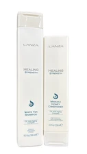 Lanza Strength White Tea Shampoo 10.1 oz & Manuka Honey Conditioner 8.5 oz.