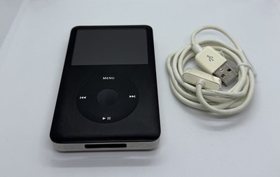 Apple iPod Classic 160 GB 6. Generation 6G Schwarz-Silber Top Zustand #046