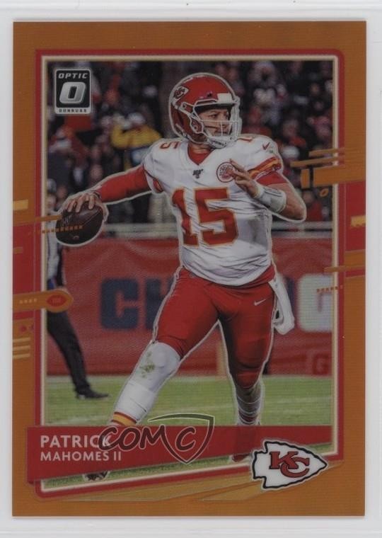 2020 Panini Donruss Optic Orange Prizm 36/199 Patrick Mahomes II #1 0l1d