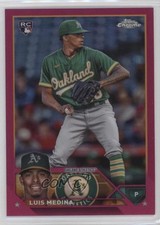 2023 Topps Chrome Update Magenta Refractor 192/399 Luis Medina #USC2 15nv
