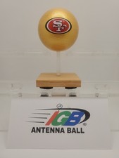 San Francisco 49ers Custom Antenna Topper With Hattenna Display Clip Made In USA