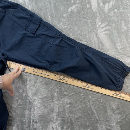 Polo ralph lauren jogger Men Medium cargo utility chino ankle zip straight blue - Picture 7 of 20
