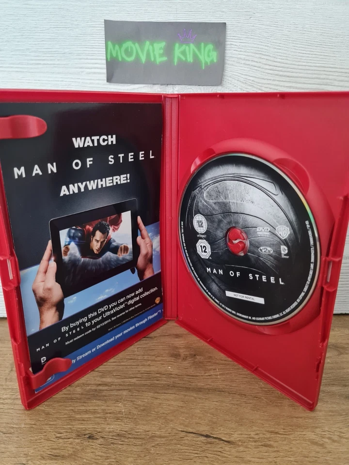 Superman Returns / Man Of Steel (DVD, 2013) {Superhero Movie} [Region 2] [UK] 12 - Image 3 of 4