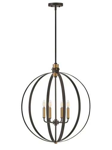 Medium Orb Chandelier - Picture 3 of 3
