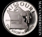 1969 Missouri Statehood 13.5g Fine Silver Round - Choice Gem Proof  #L4012