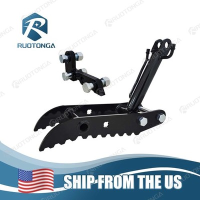 Mini Excavator Attachment Three Holes Hydraulic Clip Thumb for Small Digger