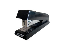 vintage Desk stapler Bostitch Plastic Desk Stapler Model B600 Black