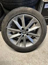 Seat Ibiza Mk4 6J Wheel Alloy 16" 10 Spoke 7J ET:43 Diamond Silver 6J0601025N