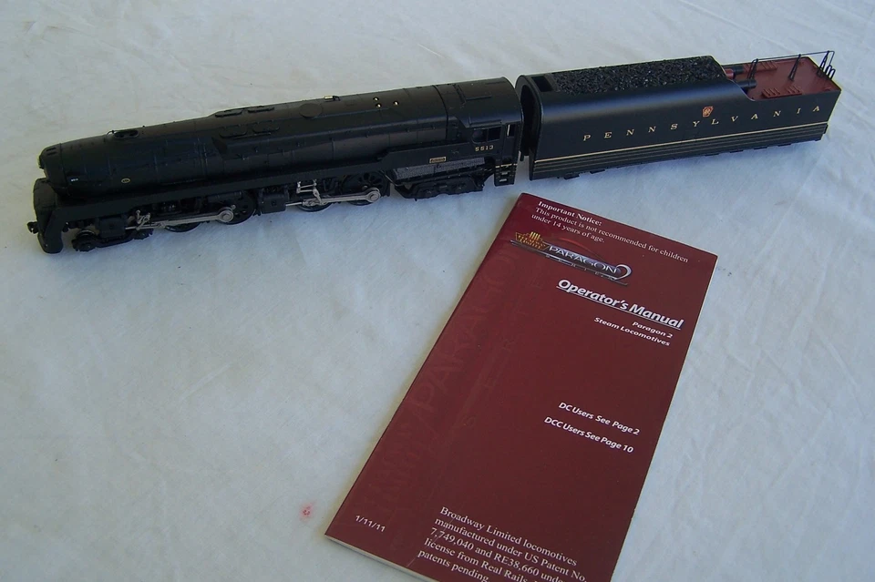 HO Broadway Limited BLI Pennsylvania T1 Dúplex 4-4-4 Paragon2 Sonido/DCC/Humo Foto 4 de 4