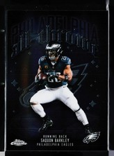 2025 Topps Chrome Saquon Barkley All Chrome