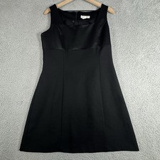 Vintage 1990s Shiny Party Dress 11/12 Formal Little Black Dress Y2K