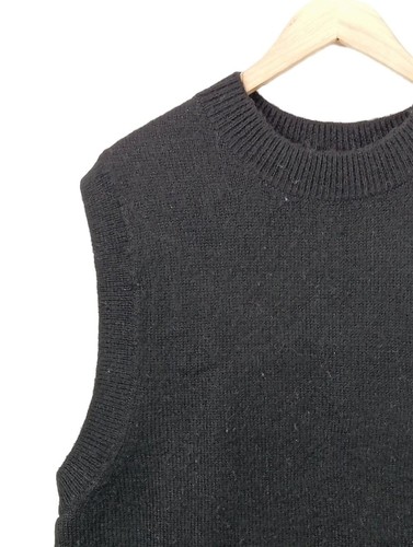 H&M Cárdigan de punto fino Mujeres Jersey sin mangas Talla EU 36 negro - Imagen 3 de 5