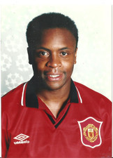 Paul Parker - MANCHESTER UNITED - 7 x 5  Original Press Photograph