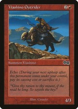 Viashino Outrider [Urza's Saga] Heavily Played