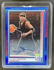 2025-26 Panini Donruss Allen Iverson Auto Autograph Blue #/25 76ers