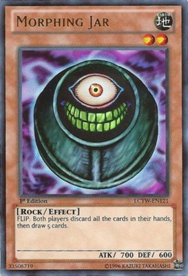 Lightly Played Morphing Jar - LCYW-EN121 - Ultra Rare - 1st Edition - Yu-Gi-Oh!