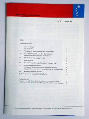 Neuaufführungen - /1997 - Ekel - Die Lupe