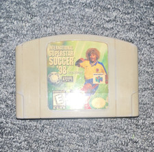 Konami International Superstar Soccer '98 Nintendo 64 N64 NTSC-U/C Sports Soccer