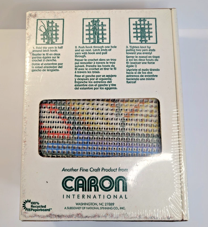 Nascar Dale Earnhardt #3 Latch Hook Rug Kit 20"x30" Caron Art Number NC 5507 NEW - Image 3 of 4