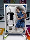 2015-16 National Treasures Dirk Nowitzki Game Used Jersey Patch /25 -Dallas Mavs