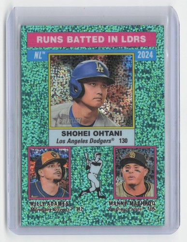 2025 Topps Heritage #195 Shohei Ohtani Dodgers