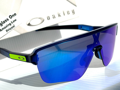 NEW Oakley CORRIDOR SQ Matte Trans Blue PRIZM Sapphire Lens