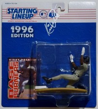 KIRBY PUCKETT Signed 1996 Starting Lineup 2x World Series Champion HOF JSA LOA