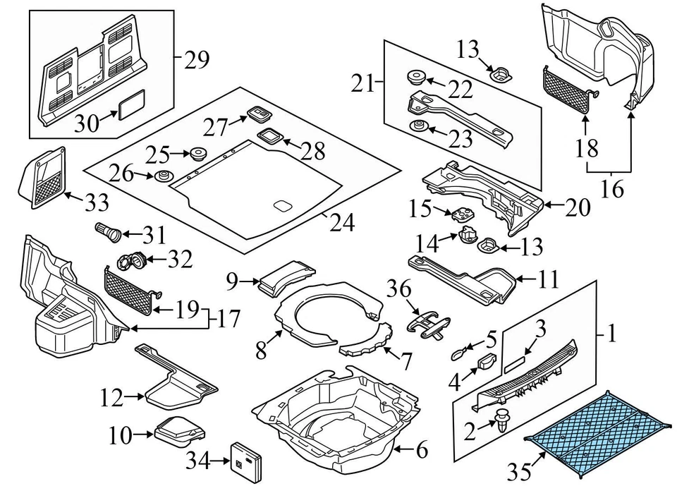2004-2019 Audi A8 Quattro - Cargo NET 4E0861869 - Imagem 3 de 4