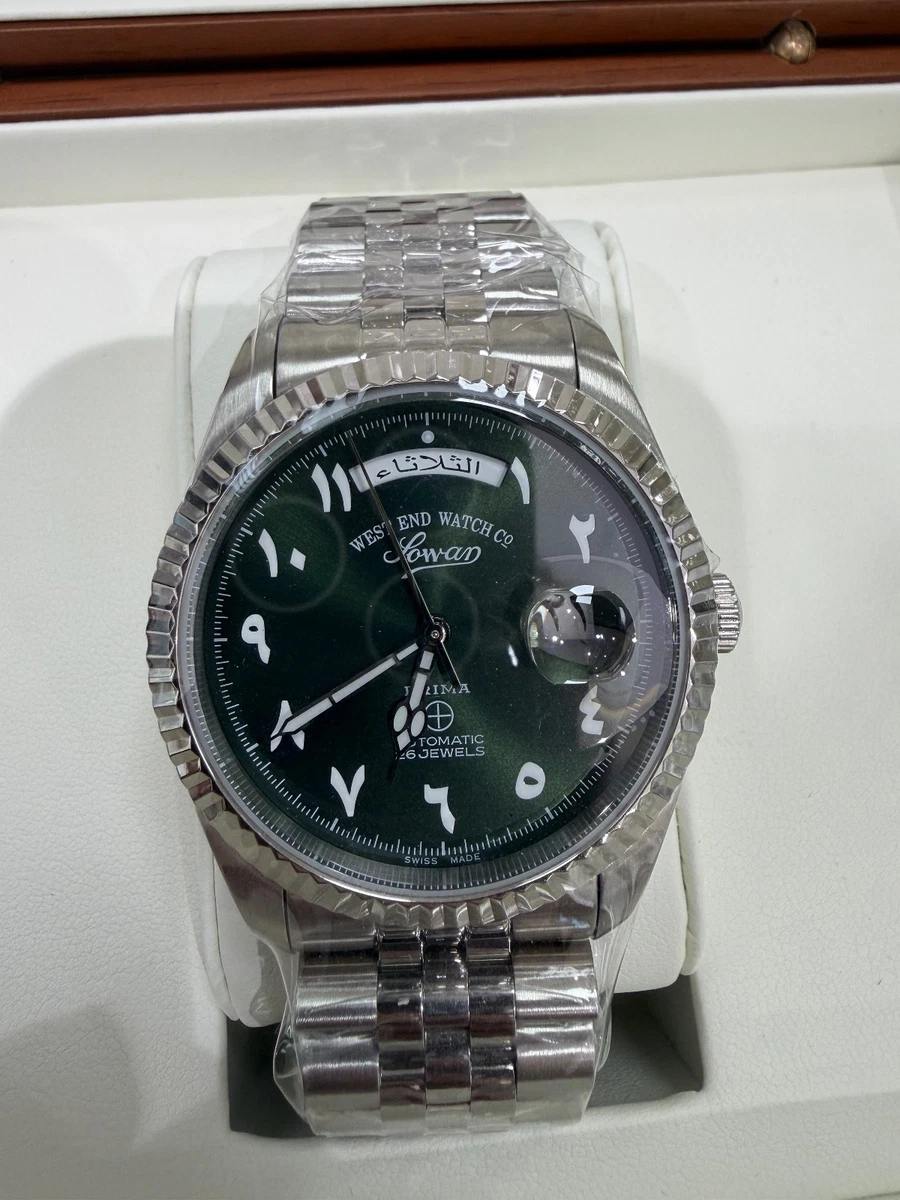WEST END WATCH 自動巻 West End Watch Co. Men's Mechanical Automatic Wristwatches for