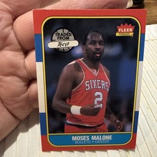 Basketball Card Moses Malone