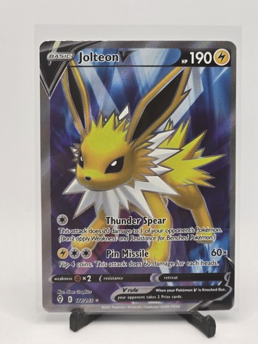 Pokemon - Evolving Skies - Jolteon V 177/203 - Full Art - Near Mint - 第 1/1 張圖片